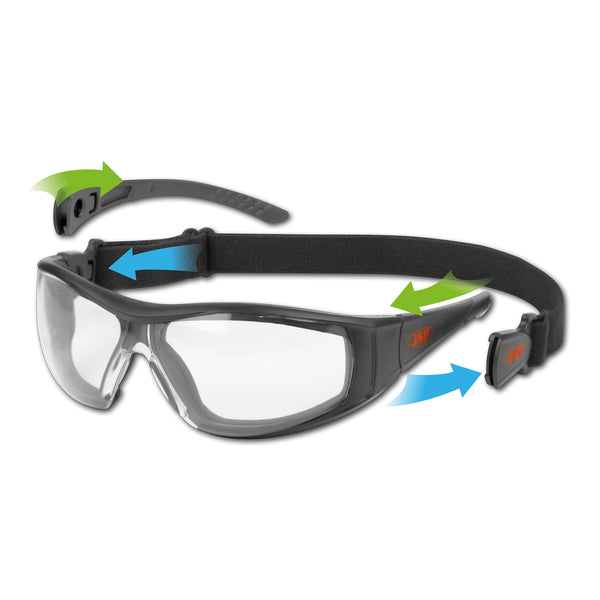 JSP Stealth™ Hybrid Safety Eyewear K & N Rated