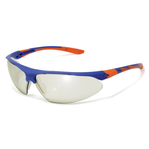 Stealth™ 9000 Indoor - Outdoor Safety Specs - Blue - Orange