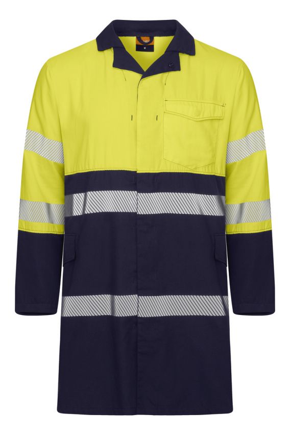 Flame Retardant Hi-Vis Visitor Coat
