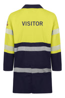 Flame Retardant Hi-Vis Visitor Coat