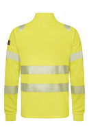 Flame Retardant Half-zip L.S. T-shirt