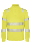 Flame Retardant Half-zip L.S. T-shirt