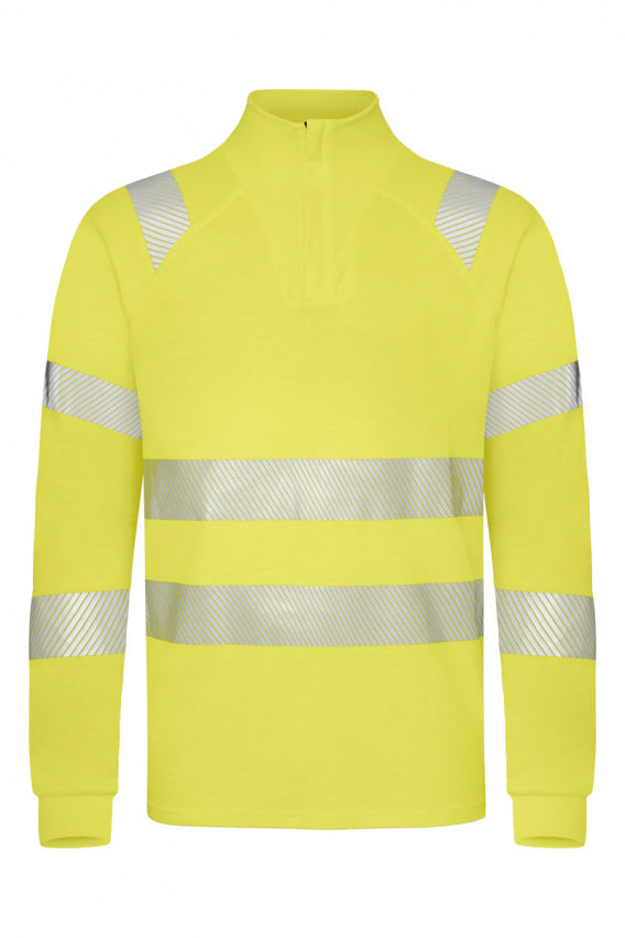 Flame Retardant Half-zip L.S. T-shirt