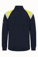 Flame Retardant Half-zip l.s. T-shirt