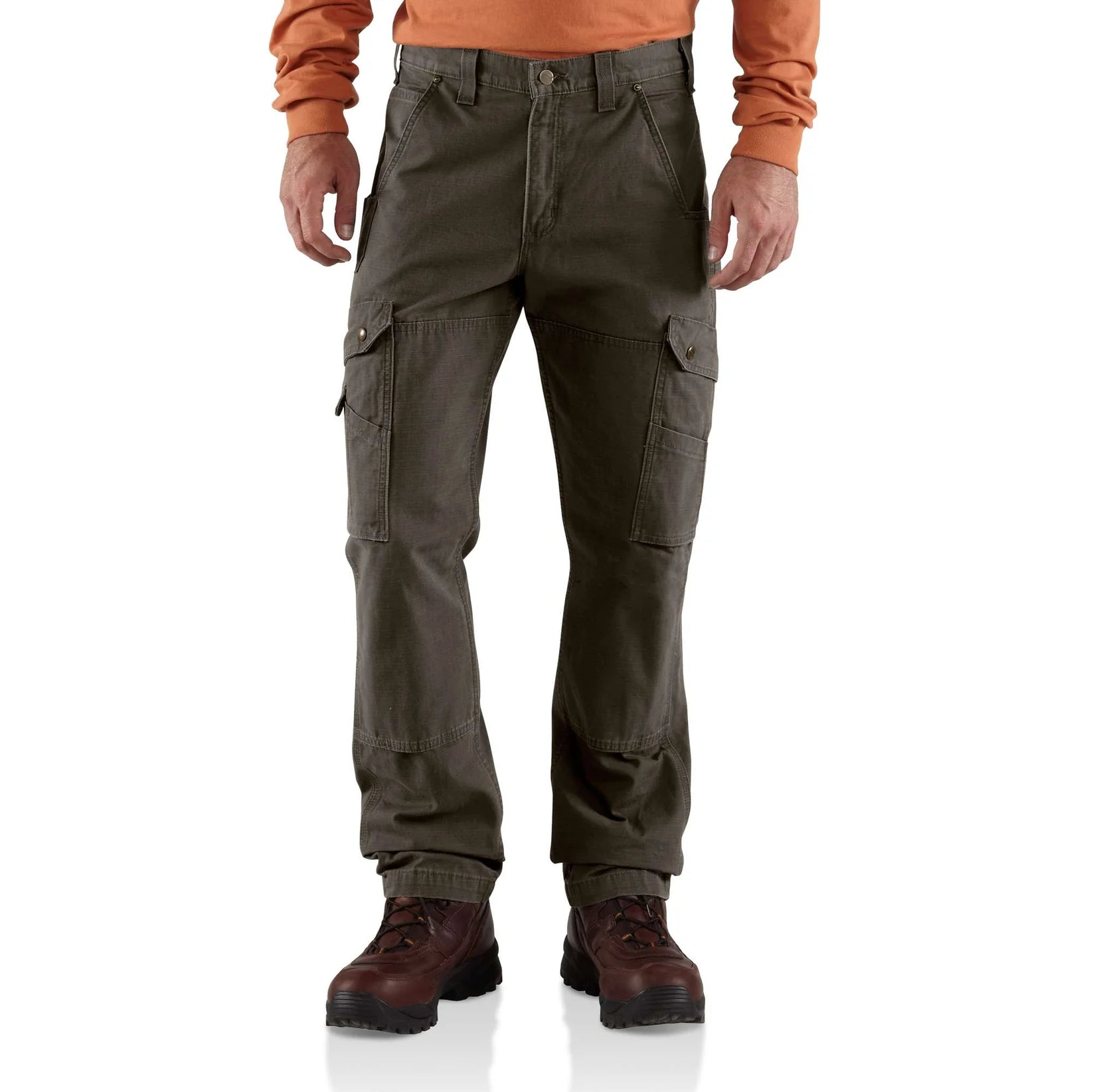 Relaxed Fit Ripstop Cargo Work Pant