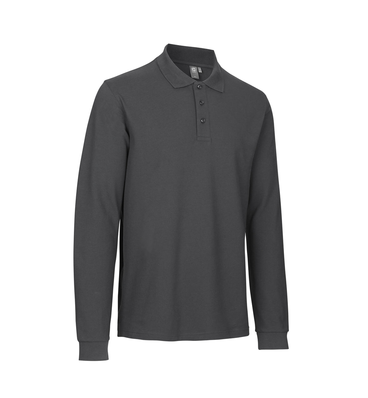 Long-sleeved polo shirt | stretch