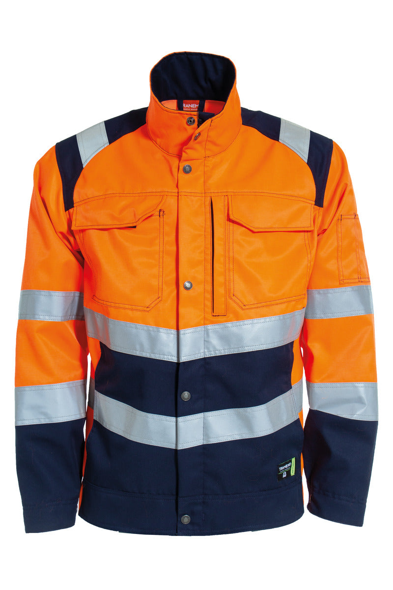 Vision Hardsuit VISION HV High Vis Jacket With 9028 Fleece Lining