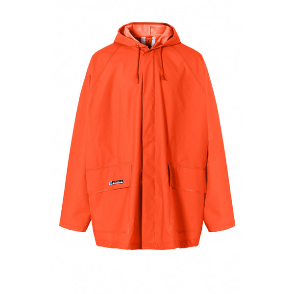 Red pvc jacket hot sale