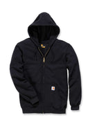 Men's Loose Fit Hooded Zip Sweater
