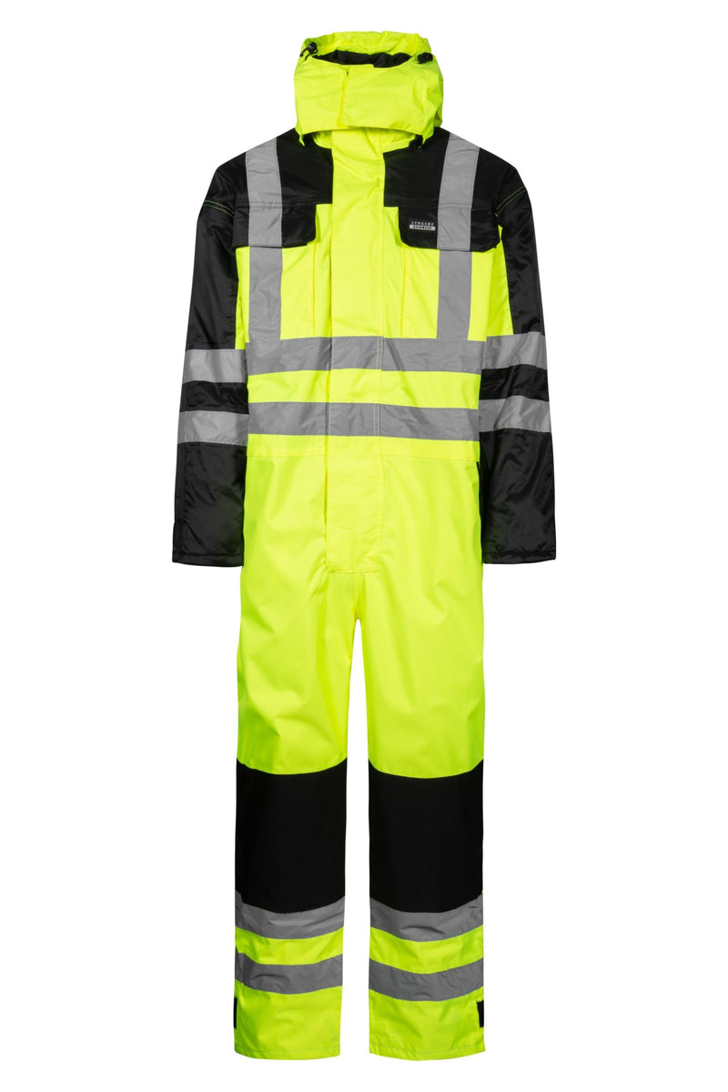 High Vis Waterproof Winter Coverall - Main Image
