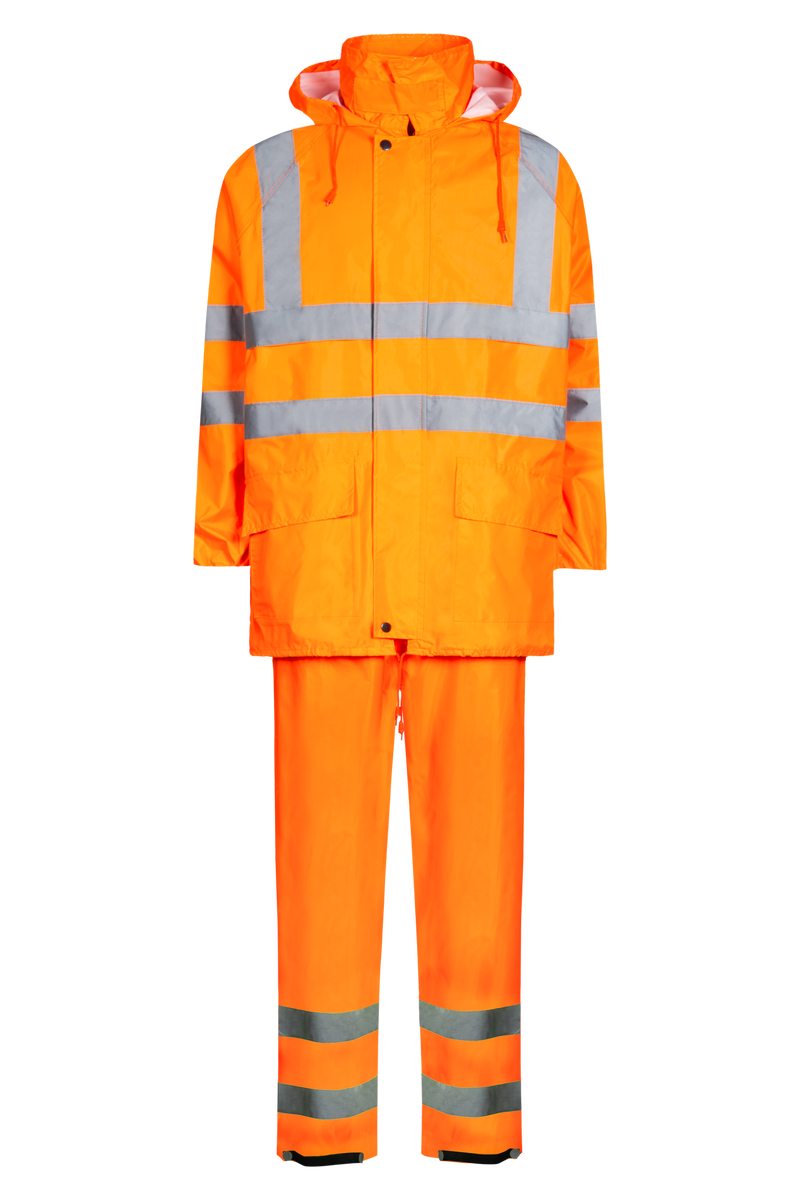 Orange rainwear on sale